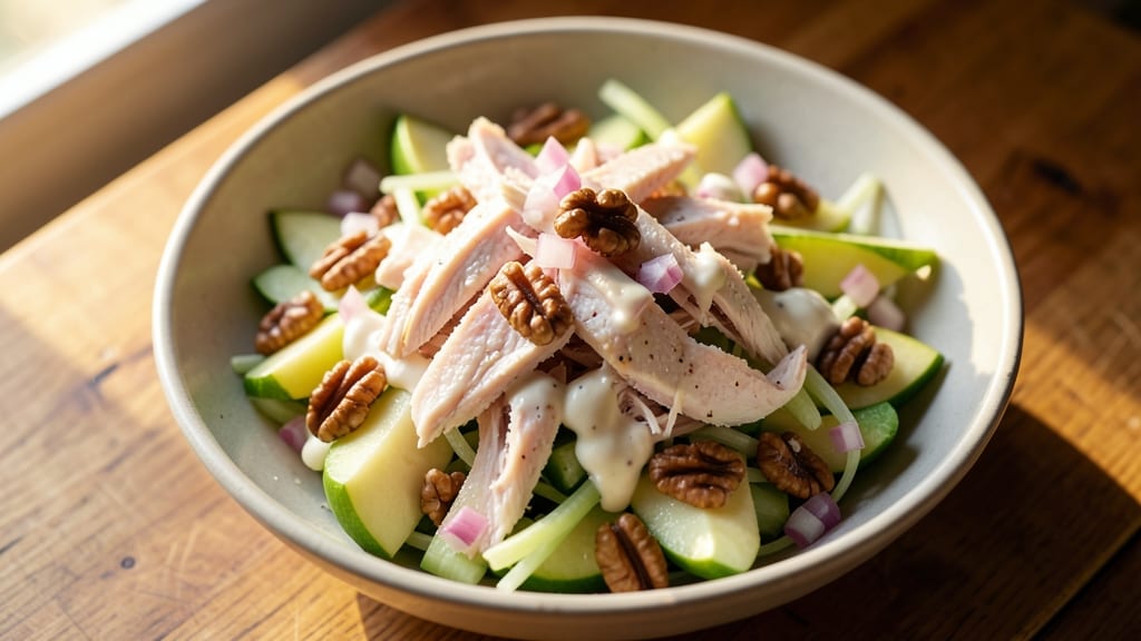 Chicken Salad Recipe with Apples and Nuts: Crunchy Apple-Nut Medley for Picnic Perfection
