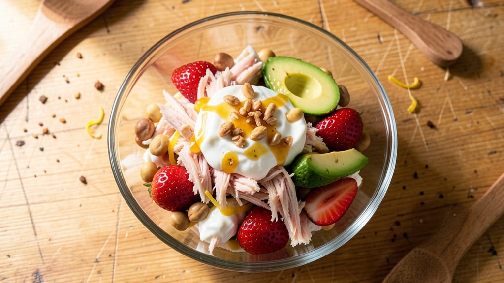 Chicken Salad with Chick Strawberry Lemonade Recipe: Bright Citrus Twist for Picnic Perfection