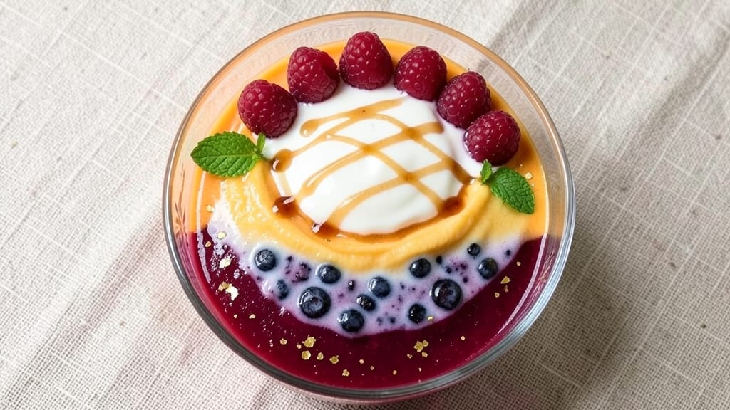 Vegan Jello Salad Recipe: Marbled Rainbow Layers Without Gelatin