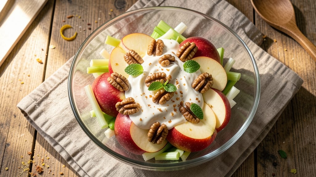 Sweet Waldorf Salad Recipe: Classic Crunch With Apple-Cream Cheese Harmony