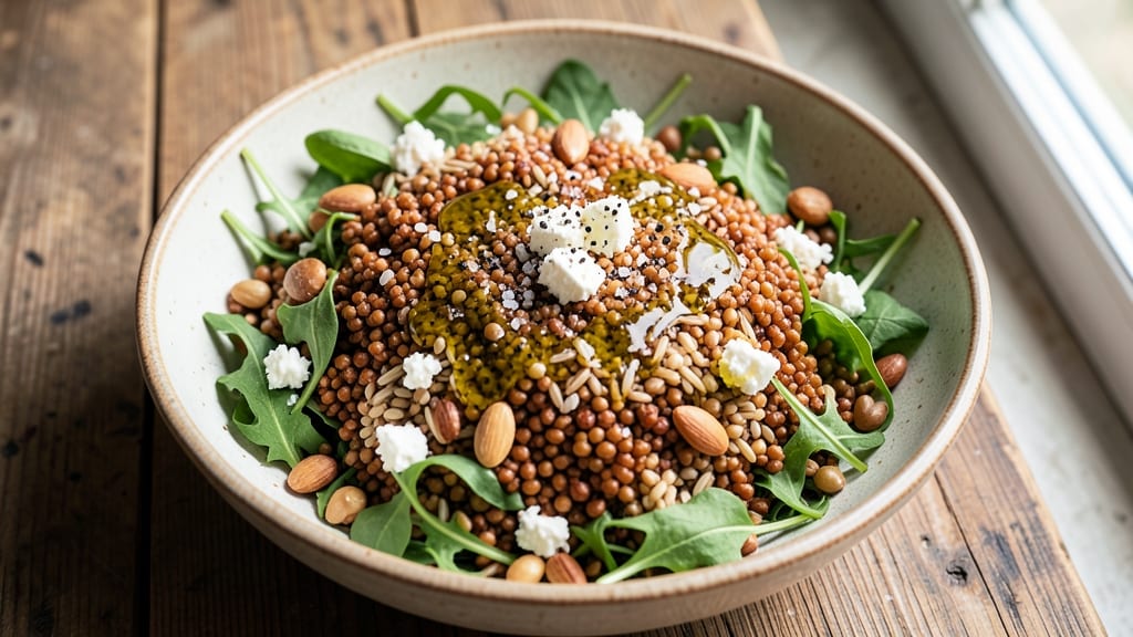 5 Grain Salad Recipe: Hearty Harvest With Nutty Crunch and Bright Citrus Zing