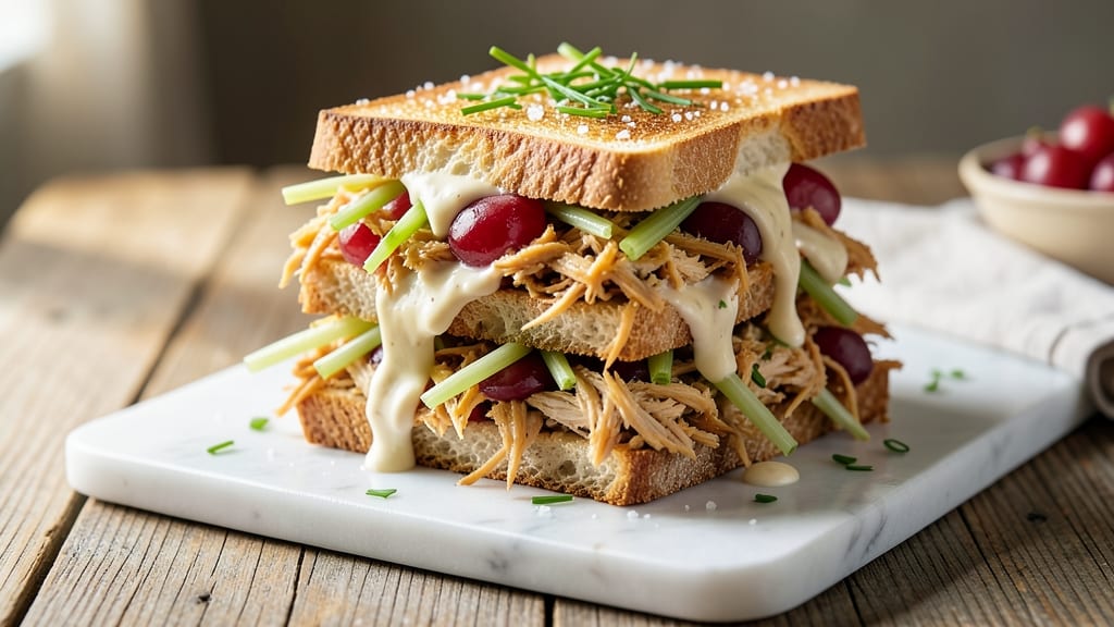 Chicken Salad Sandwich Recipe: YouTube-Friendly Crunchy Celery Crowns and Creamy Herb Twist