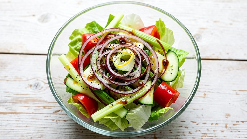 Chop House Chopped Salad Recipe: Crisp Celery Crowns and Smoky Chipotle Cheese Fusion