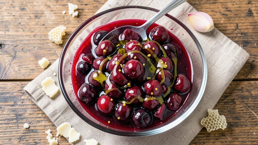 Cherry Salad Dressing Recipe: Balsamic-Balsamic Cherry Glaze With Herbed Vinaigrette Base