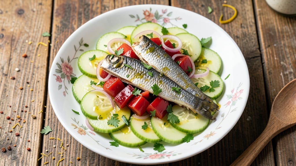 Canned Sardine Salad Recipe: Mediterranean Crunch With Zero Mayo