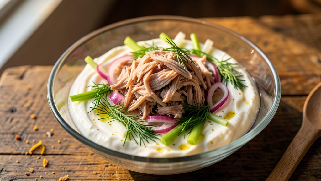 Tuna Salad Recipe No Egg: Herb-Packed Crunch With Zero Mayo