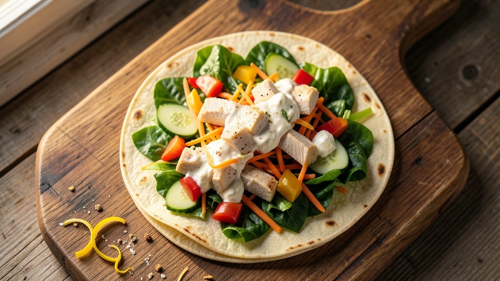 Chopped Salad Wraps Recipe: No-Mess Roll-Ups With Hidden Greens