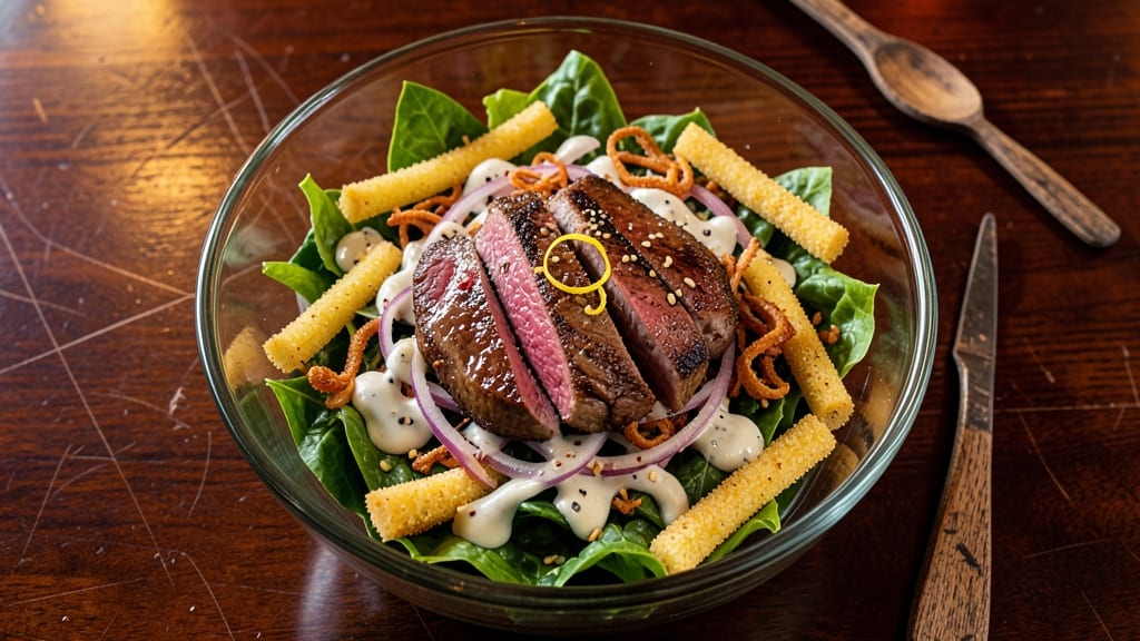 Columbia Steak House Salad Recipe: Steakhouse-Style Crunch With Celery Crowns