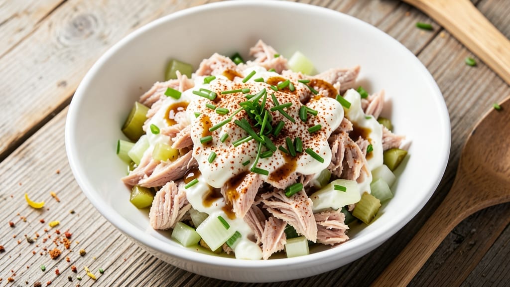 Carnegie Deli Tuna Salad Recipe: Smoky Paprika and Chive Cream Cheese Twist