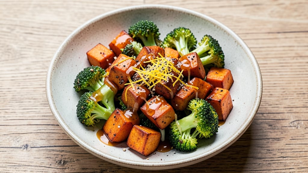Sweet Potato Broccoli Salad Recipe: Roasted Sweetness Meets Crunchy Greens