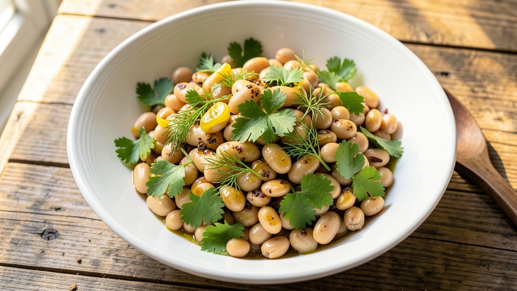 Two Bean Salad Recipe: Bold Herbs and Crunchy Chickpeas in 15 Minutes
