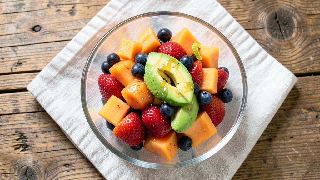 Cantaloupe Fruit Salad Recipe: Sweet-Melon Crunch With Citrus Zing