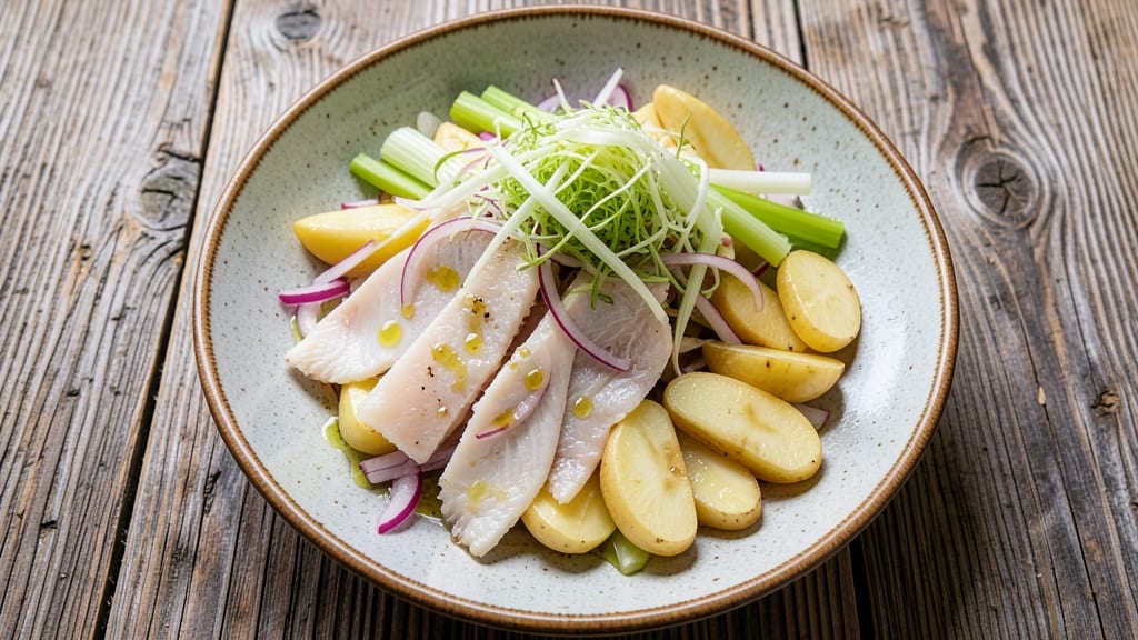 Cold Baccala Salad Recipe: Mediterranean Crunch With Citrus and Olive Oil Zing