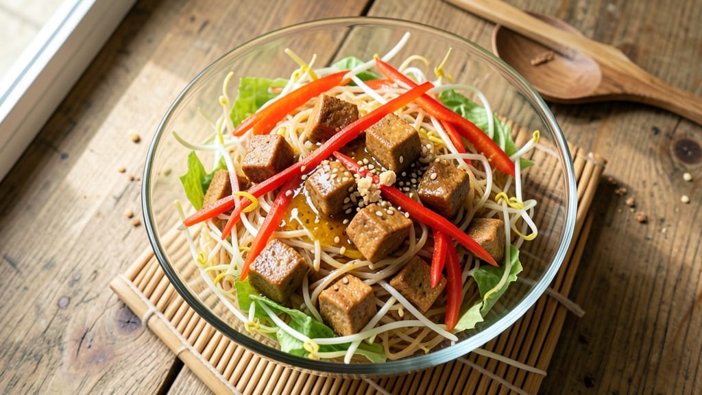 Cold Pad Thai Salad Recipe: Noodle-Crunch Fusion With Tangy Lime Zest