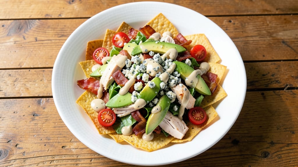 Chuy's Mexi Cobb Salad Recipe: Bold Chipotle Ranch and Crispy Tortilla Strips