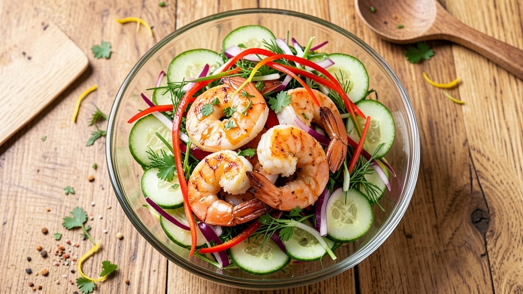 Chilled Shrimp Salad Recipe: Bright Citrus and Herb Zing in 15 Minutes
