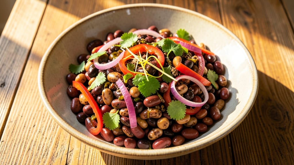 3 Bean Salad Recipe with Black Beans: Bold Spice and Crunch in 15 Minutes