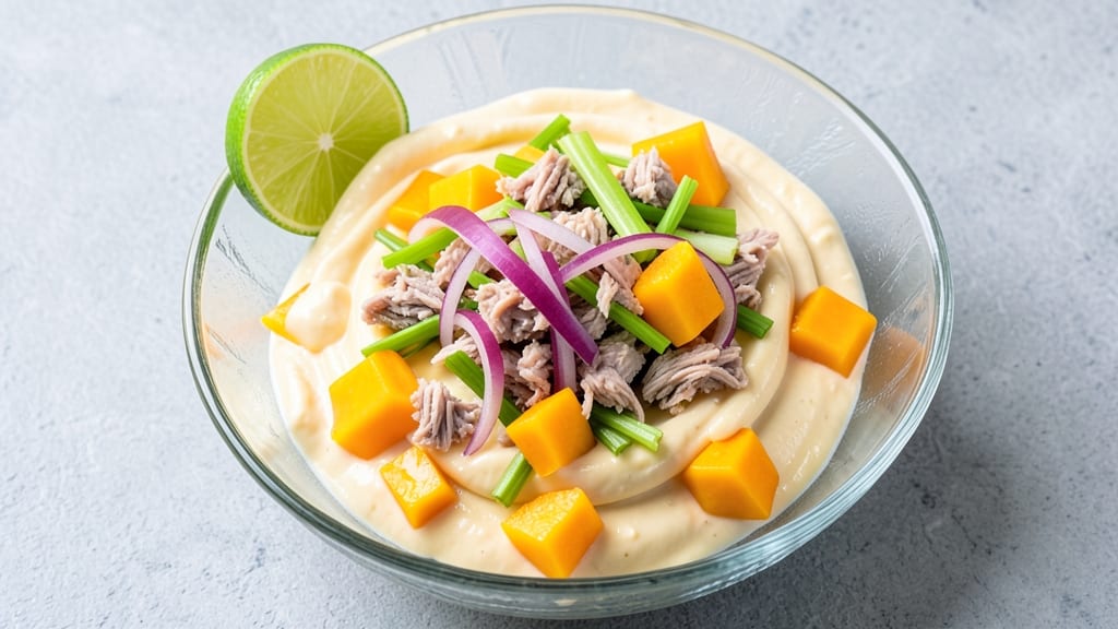Canned Tuna Mango Salad Recipe: Tropical Crunch Meets Creamy Zing