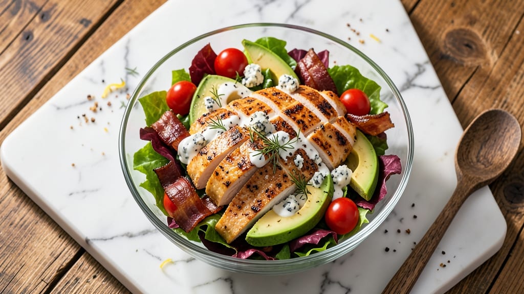 Cheesecake Factory Cobb Salad Recipe: Crispy Croutons and Creamy Herb Cheese Twist