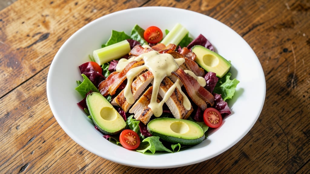 Chili's Southwestern Cobb Salad Recipe: Smoky Chipotle Ranch With Crisp Celery Crowns