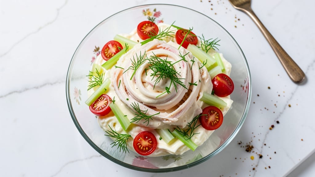 Chelsea Lords' Chicken Salad Recipe: Luxurious Cream Cheese Base with Crunchy Celery Crowns