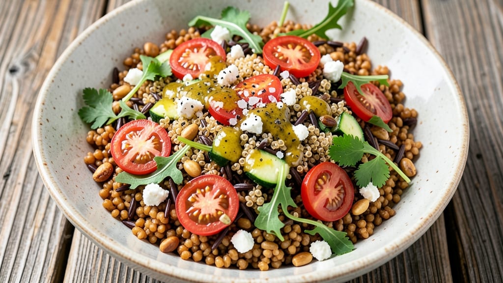 7 Grain Salad Recipe: Nutty, Crunchy, and Herb-Infused Flavor Fusion
