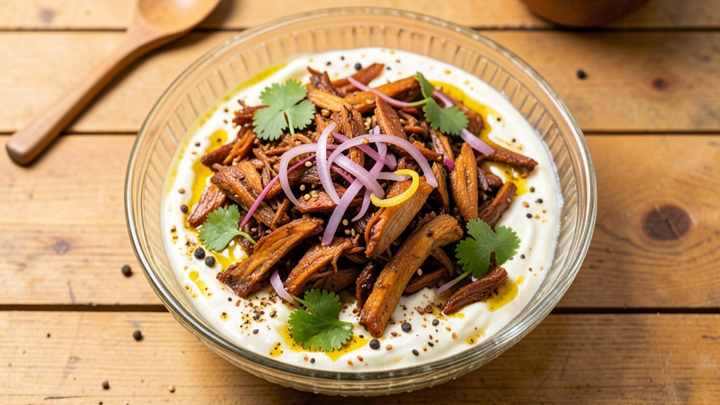 Chicken Salad Recipe Indian Style: Spiced Yogurt and Toasted Cashew Crunch