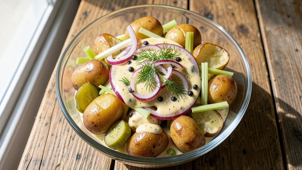 City Barbeque Potato Salad Copycat Recipe: Smoky, Sweet, and Crunchy Crowd-Pleaser