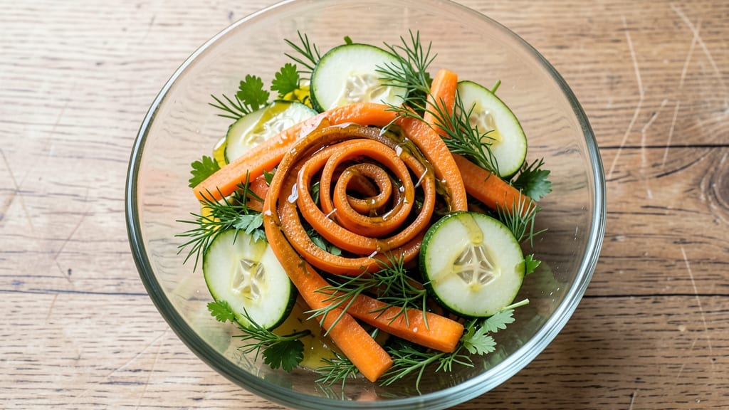 Carrot Zucchini Salad Recipe: Bright, Crunchy, and Herb-Infused Freshness