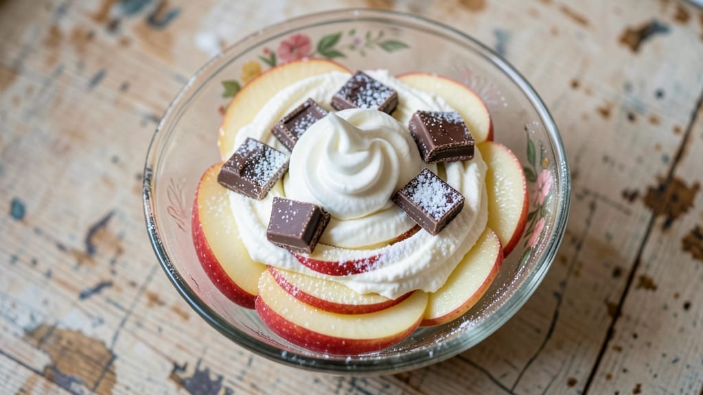 Twix Apple Fluff Salad Recipe: Crunchy Caramel Clusters and Cool Cream Cheese Twist