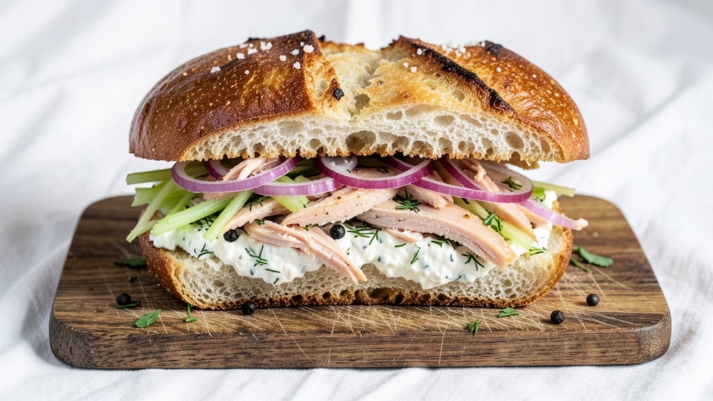 Chicken Salad Sandwich Recipe No Mayo: Herb-Packed Crunch With Yogurt Base