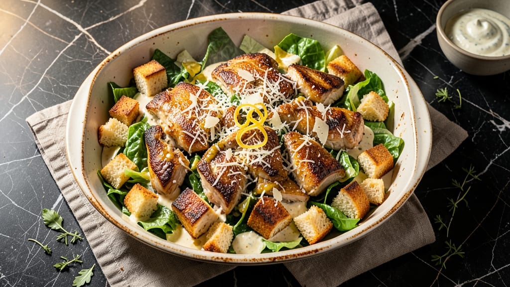 Chicken Caesar Salad Casserole Recipe: One-Pan Protein-Packed Picnic Powerhouse
