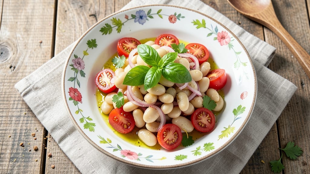 White Bean and Tomato Salad Recipe: Bright, Herby, and No-Cook Freshness