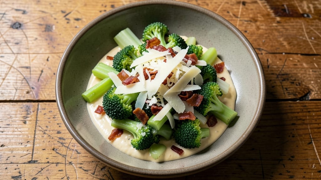Cattleman's Roadhouse Broccoli Salad Recipe: Smoky Cream Cheese Crunch With Celery Crowns