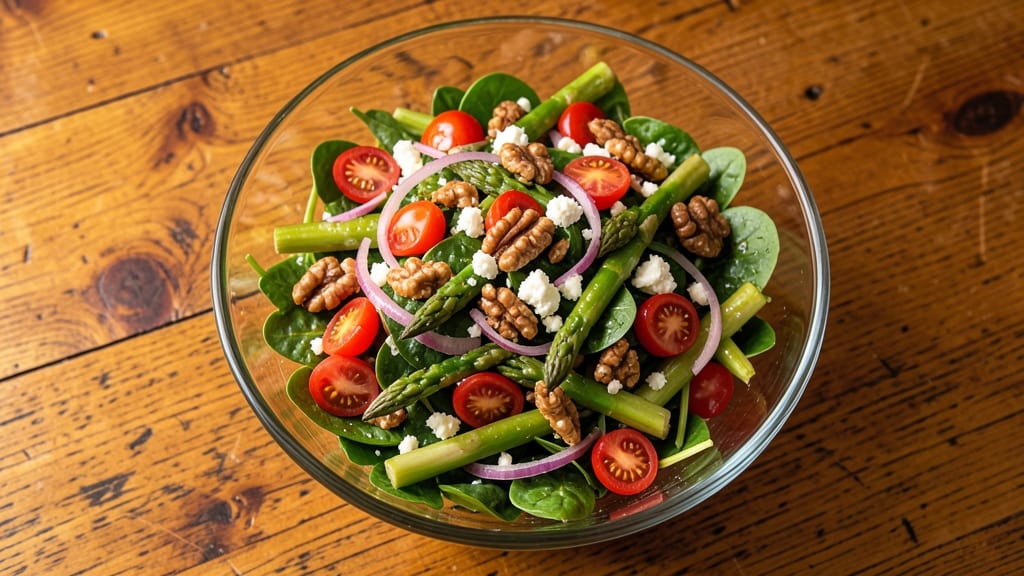 Chopped Asparagus Salad Recipe: Bright Green Crunch with Lemon-Herb Zing