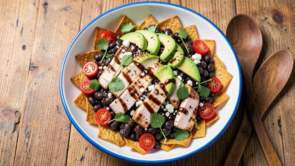 Cheesecake Factory Mexican Tortilla Salad Recipe: Crispy Corn Tortilla Layers and Creamy Chipotle Ranch