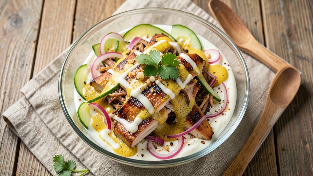 Cold Chicken Curry Salad Recipe: Warm Spices Meet Cool Crunch