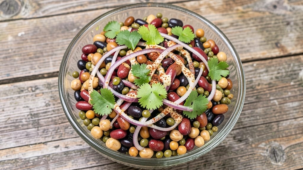 12 Bean Salad Recipe: Hearty No-Cook Meal Prep Champion