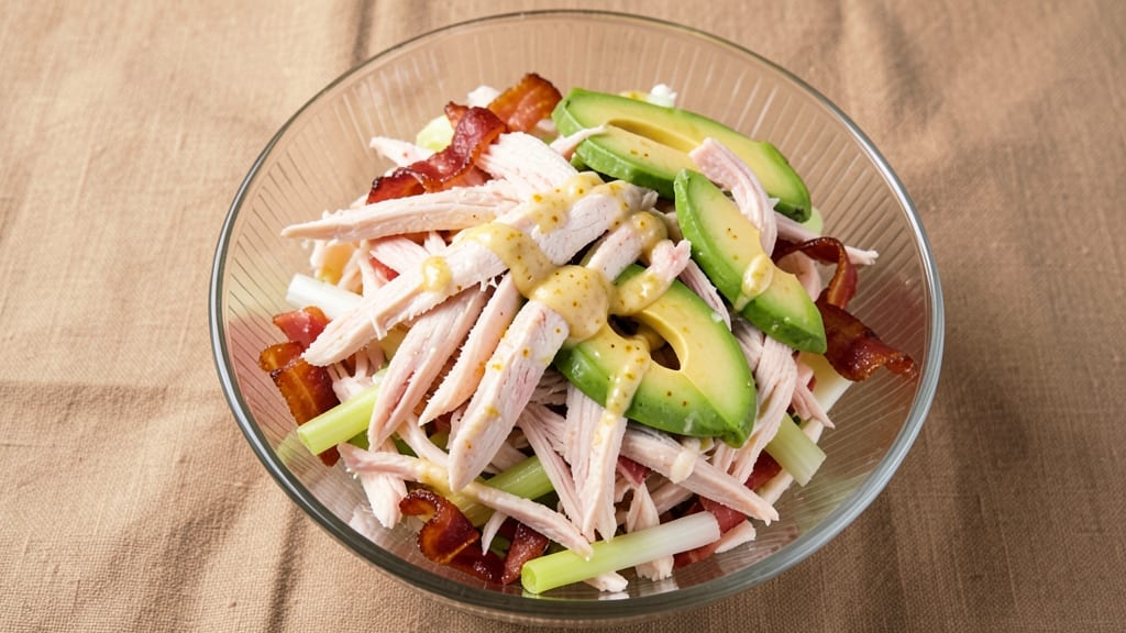 Chicken Salad Recipe for Keto Diet: Crispy Bacon and Creamy Avocado Twist
