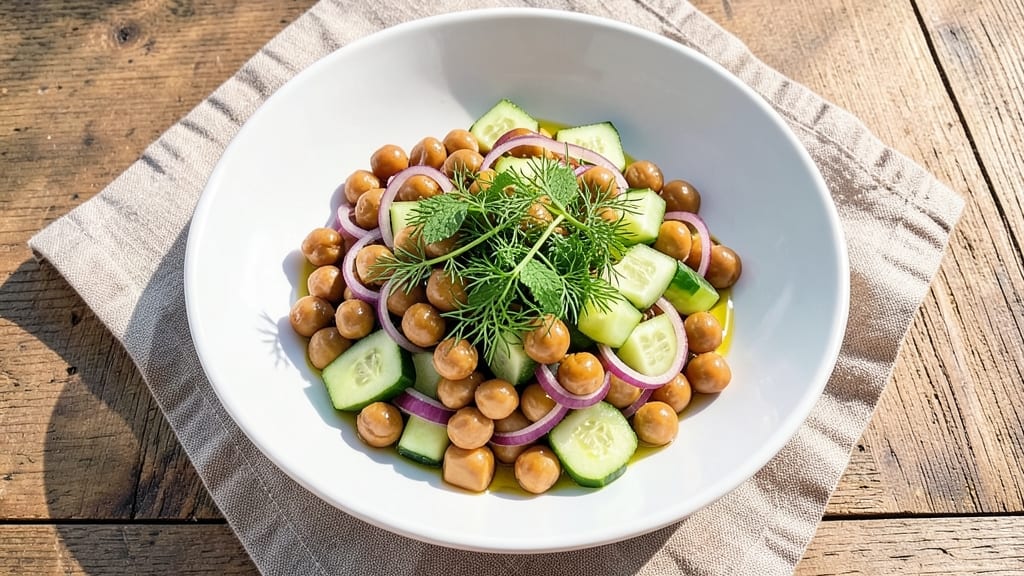 Turkish Bean Salad Recipe: Bright Lemon-Herb Crunch in 15 Minutes