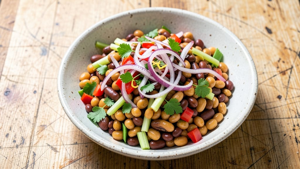 2 Bean Salad Recipe: Protein-Packed Picnic Powerhouse With Zero Mayo