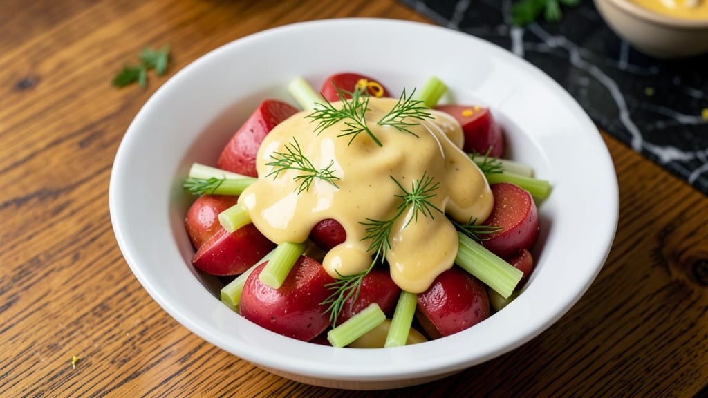 Classic Red Potato Salad Recipe: Waxy Potatoes and Tangy Mustard Dressing Harmony