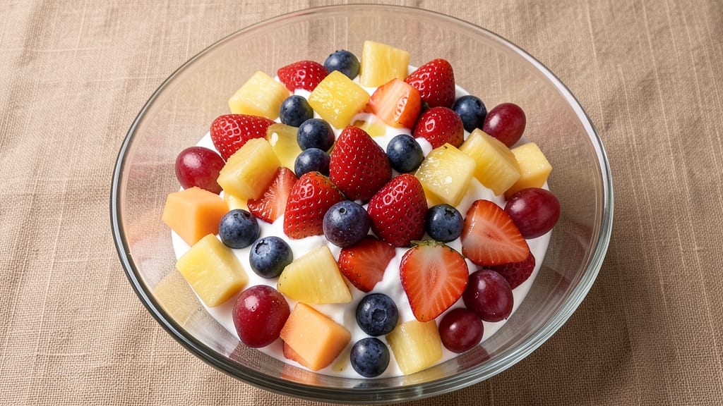 7 Cup Fruit Salad Recipe With Sour Cream: Creamy Tangy Twist for Summer Picnics