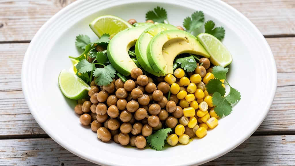 Chickpea and Corn Salad Recipe: Bright, Zesty Lunch in 15 Minutes