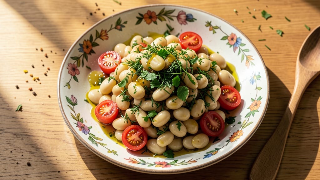 Turkish White Bean Salad Recipe: Herb-Infused Chill Without Mayo