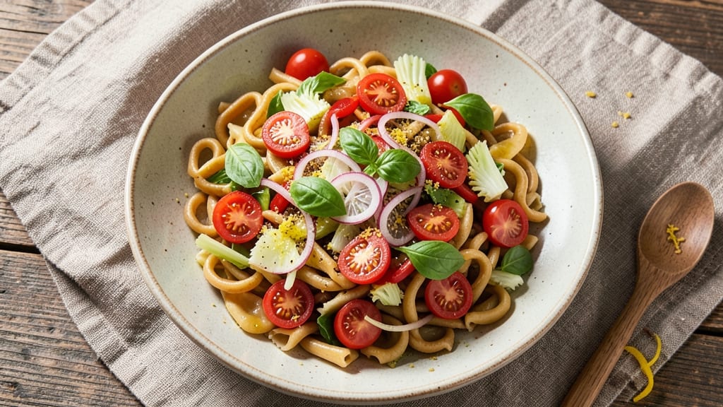 Cavatelli Salad Recipe: Pasta Jewels With Crisp Celery Crowns
